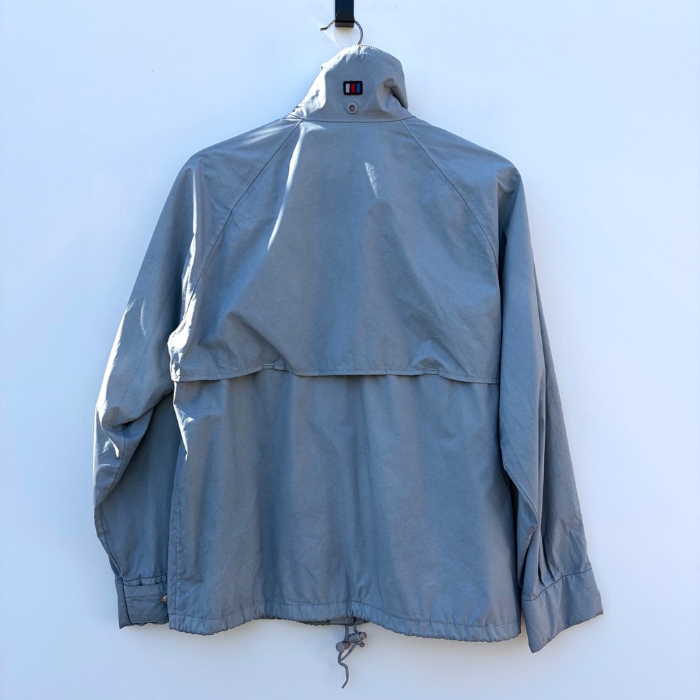 Helly‎ Hansen Jacket Mens S Grey Helly-Tech Windbreaker Full Zip Outdoor Coat - Picture 3 of 9